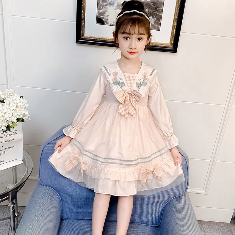 Mới Đầm Lolita Thời Trang 2022 Dành Cho Bé Gái