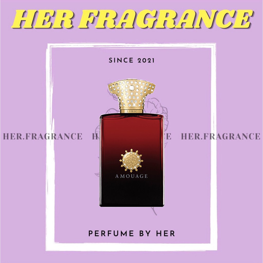 🐻 Nước hoa dùng thử Amouage Lyric Man Tester 5ml/10ml - 𝐇𝐞𝐫 𝐅𝐫𝐚𝐠𝐫𝐚𝐧𝐜𝐞 -