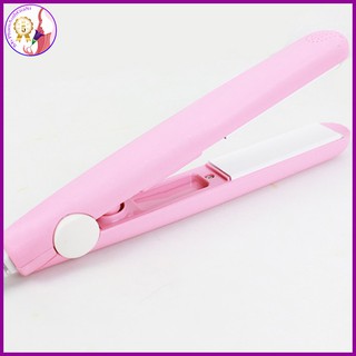 Máy duỗi tóc mini du lịch màu hồng