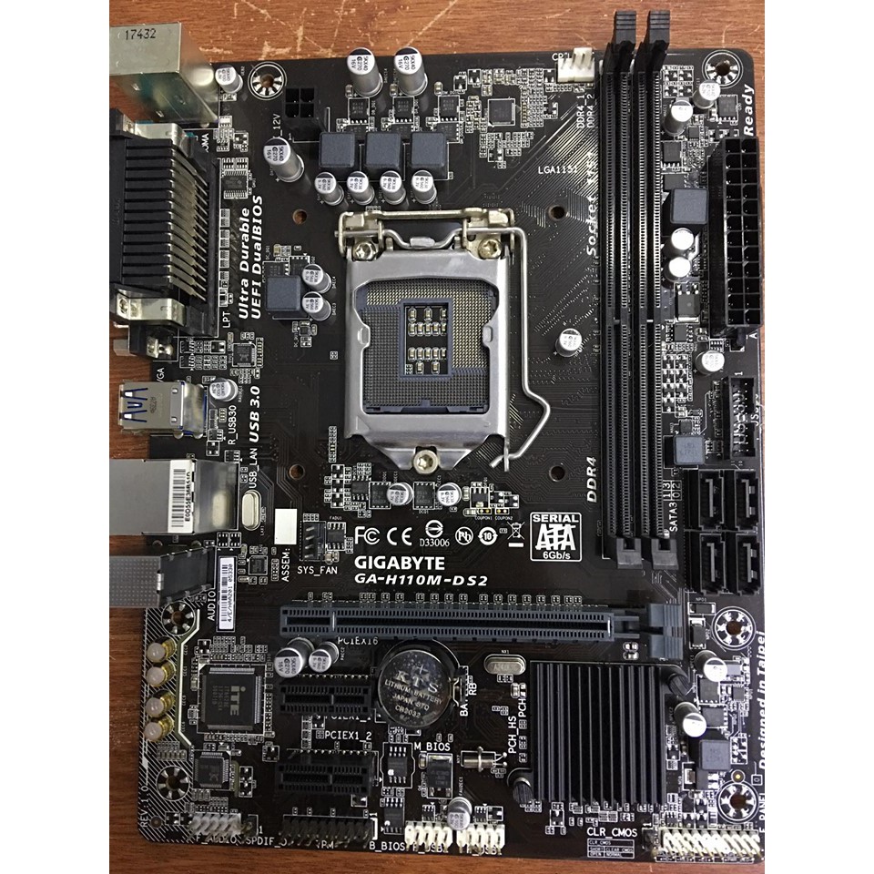 Main Gigabyte H110 DS2 chính hãng viễn sơn đẹp leng keng