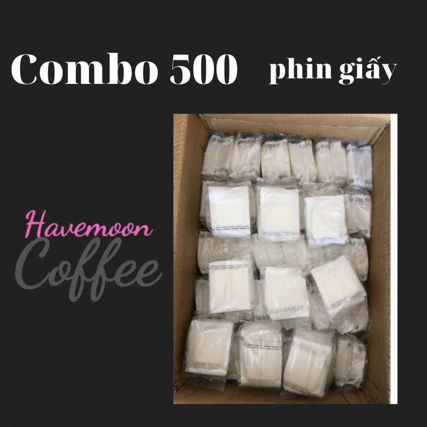 Cafe Rang Xay Phin Giấy Pha Cà Phê Đi Du Lịch Havemoon Coffee Mix 5 Hạt Nguyên Chất Pha Phin Đậm Vị Nguyên Bản