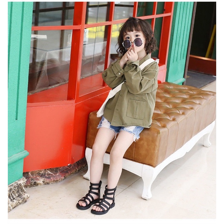 Dép Chiến Binh Đơn Giản Cho Bé Sz 21-37