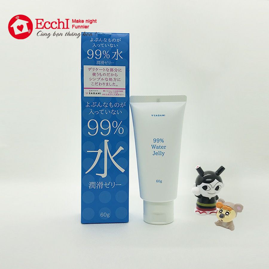 Gel bôi trơn Sagami 99% Water Lubricating Gel 60g gốc nước Nhật Bản