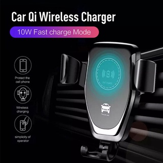  Đế Sạc Điện Thoại Không Dây Gắn Xe Hơi Tiện Dụng Cho iPhone XS Max XR X Samsung S10 S9 Xiaomi 