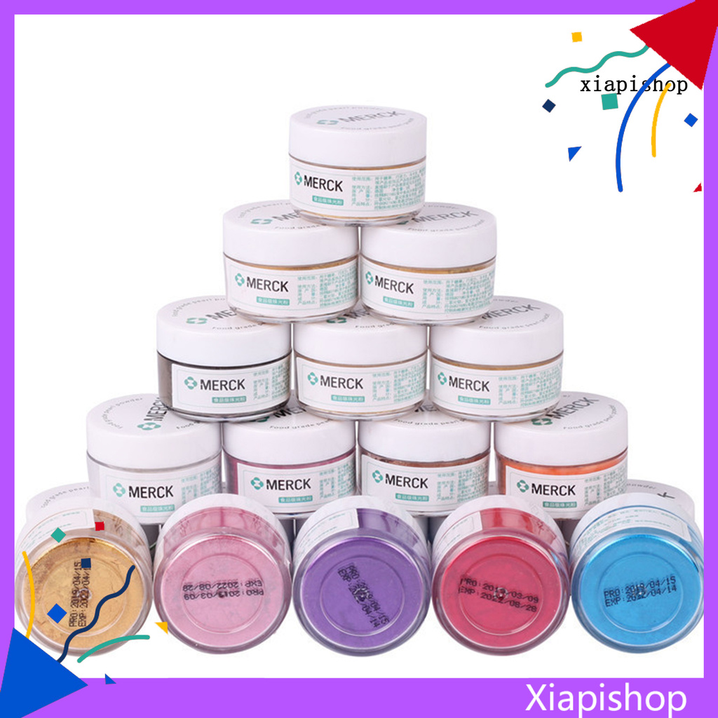 XPS 1 Bottle Baking Powder Glitter Edible Sugar Food Cookies Decorating Powder for Cake