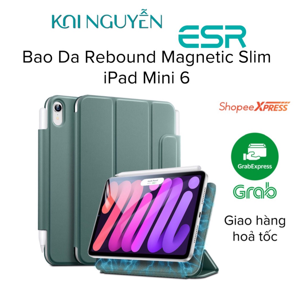 Bao Da ESR Rebound Magnetic Case dành cho iPad Mini 6