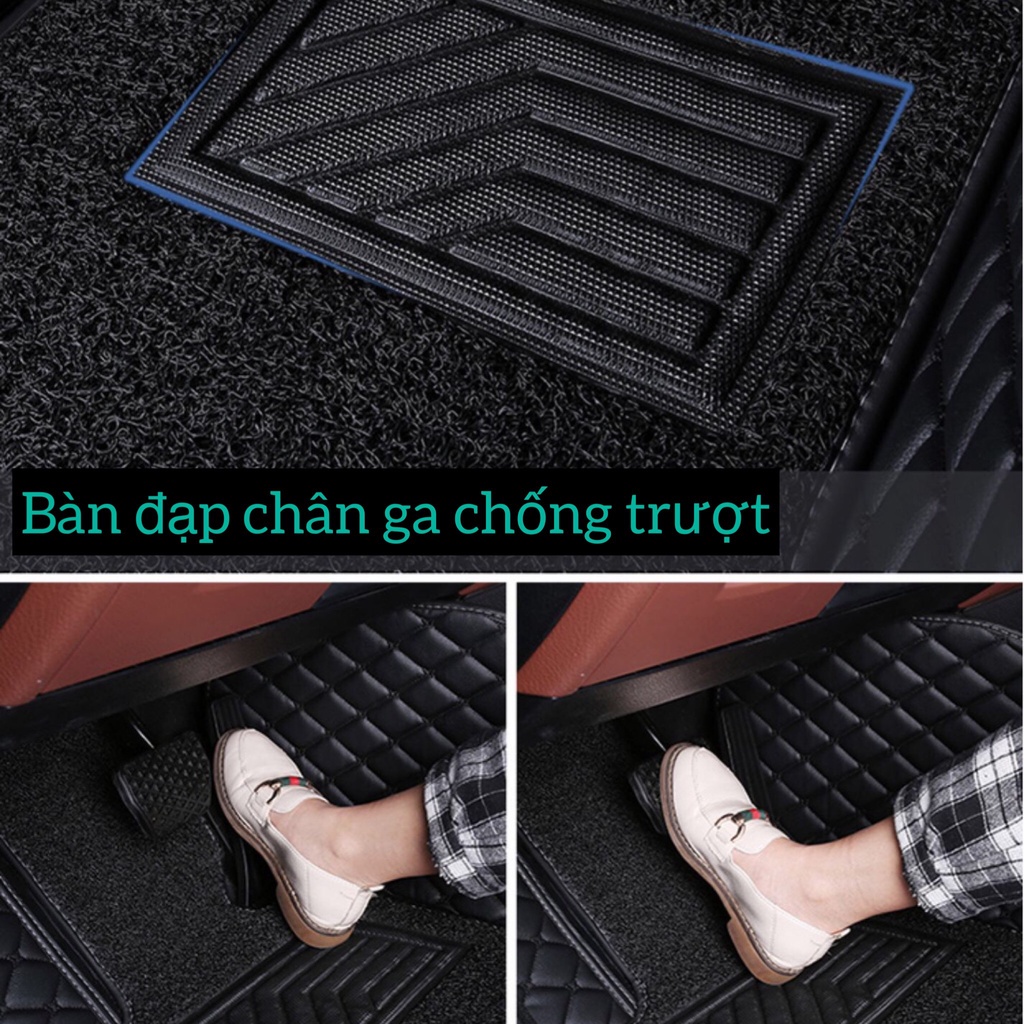 Thảm lót sàn ô tô 5D 6D MG ZS chống nước, không mùi, phủ kín 90% sàn xe