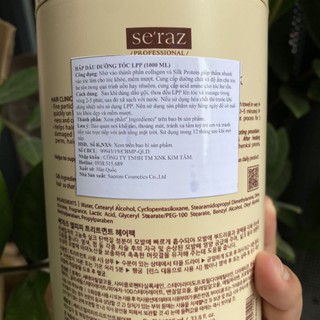 HẤP DẦU DƯỠNG PHỤC HỒI TÓC LPP 1000ML