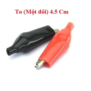 Đầu Kẹp Cá Sấu bọc cao su nhiều kích thước siêu rẻ