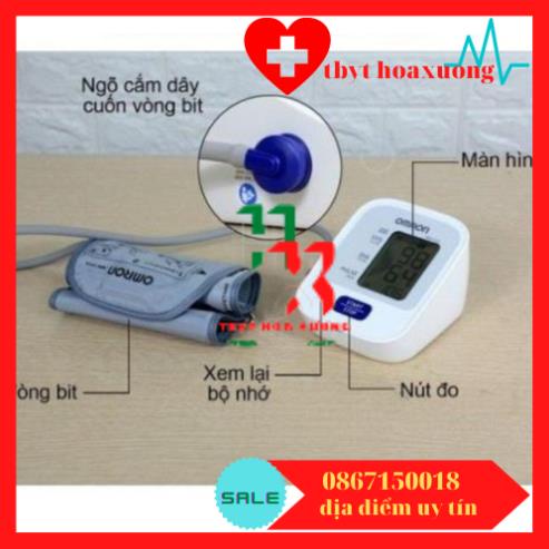 [Hàng Cao Cấp] Máy Đo Huyết Áp Bắp Tay Omron HEM 7121 - Nhập Khẩu Nhật Bản - Bảo Hành 5 Năm - Máy Đo Huyết Áp