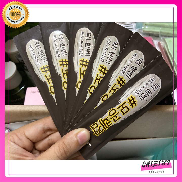 Sample mặt nạ đất sét Innisfree Super Volcanic Pore Clay Mask 2X