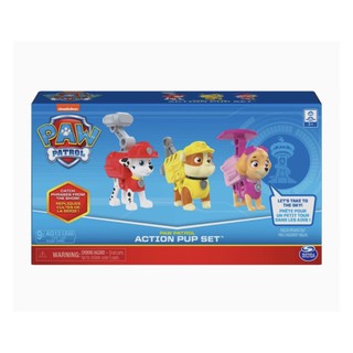 Hộp 3 chó cứu hộ Skye-Mashall-Rubble (full box)
