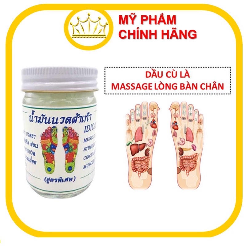Dầu cù là bàn chân thailan 50g