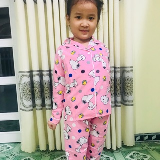 Pizama dài tay cho bé