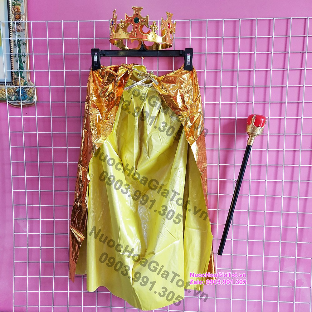 Quyền trượng vua chúa nữ hoàng phụ kiện hóa trang Halloween bé trai gái nam nữ