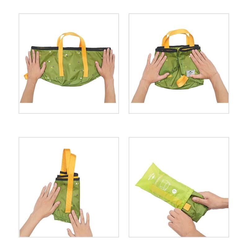 Đồ cắm trại naturehike xô nước cắm trại du lịch dã ngoại túi nước campoutvn A130