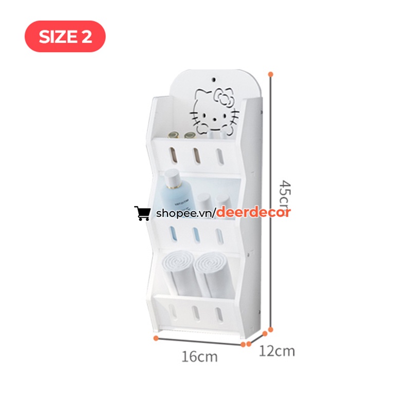 Kệ Treo Tường Phòng Tắm, Sắp Xếp Phòng Tắm Gọn Gàng - DEER DECOR