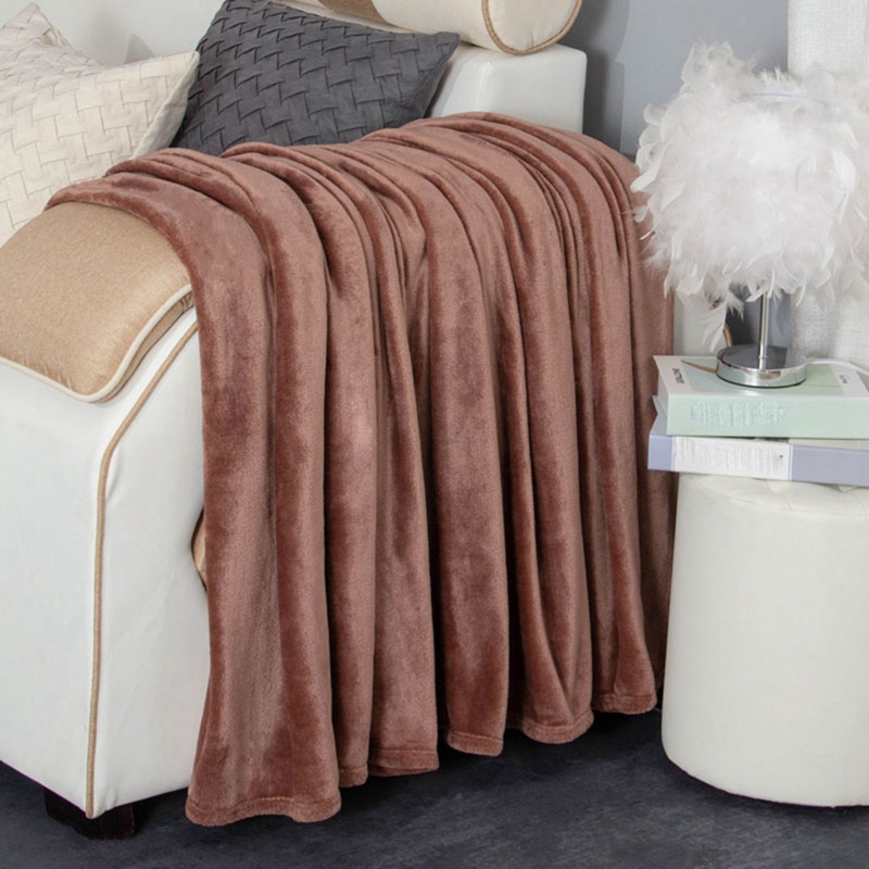 Chăn Lông Cừu Mềm Mại Thoải Mái Trọng Lượng Nhẹ 50X60 Inch