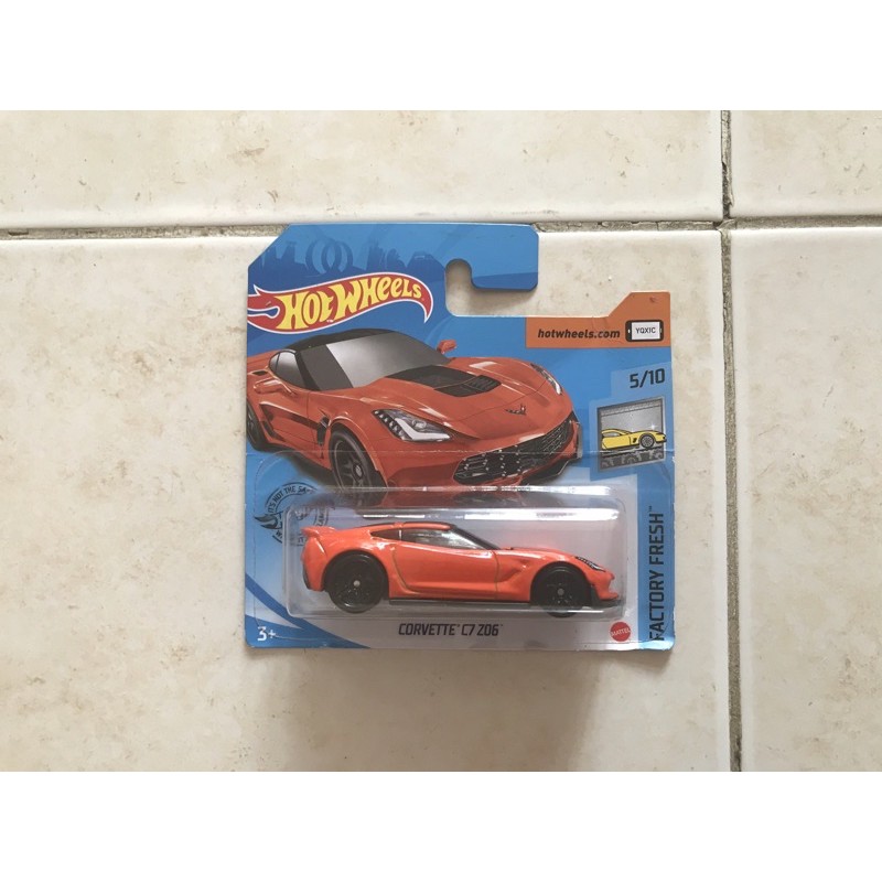 Hot Wheels 1/64 Corvette C7 Z06.