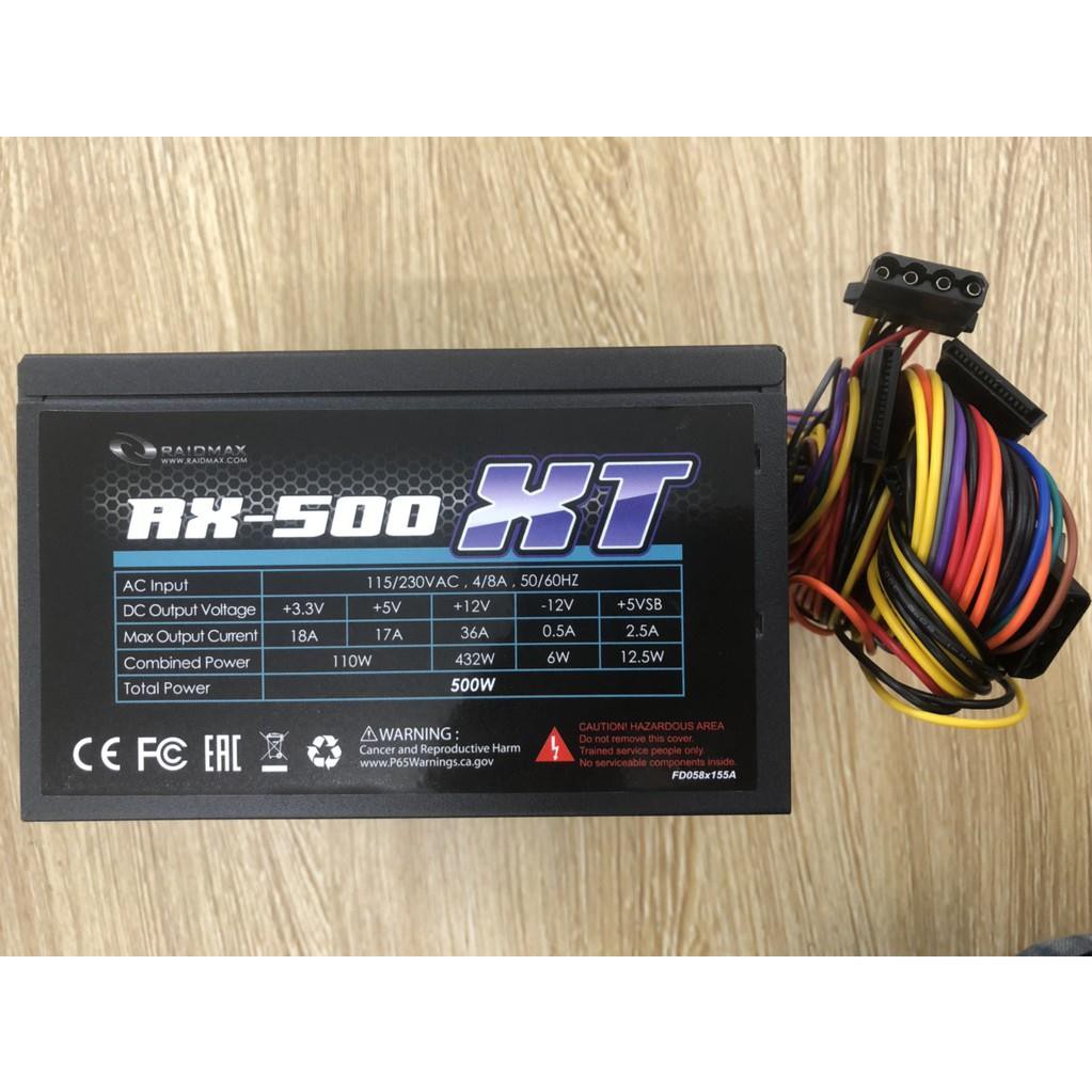 Nguồn Raidmax RX-500XT 500W