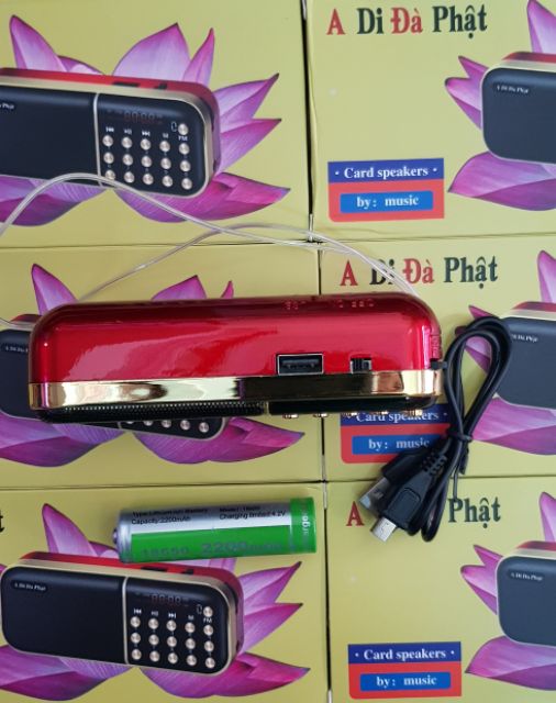 LOA NGHE KINH THẺ NHỚ USB RADIO A100