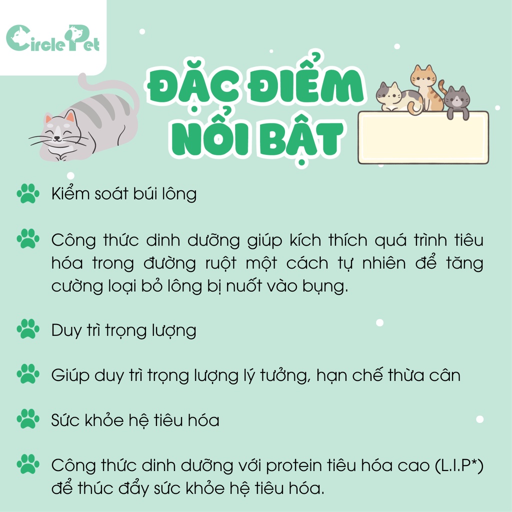 Pate Dinh Dưỡng Royal Canin Care Hairball Giúp Gỡ Rối Lông Dưỡng Lông Mềm Mượt Dành Cho Mèo 85g - Circle Pet