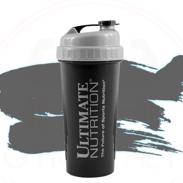 Bình Nước Thể Thao 1 Ngăn Thương Hiệu Ultimate Nutrition Chất Liệu Nhựa BPA Free - An Toàn Cho Người Dùng - Chính hãng