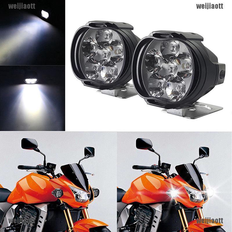 PHU KIEN Đèn pha LED 6 bóng DC12V cho xe máy