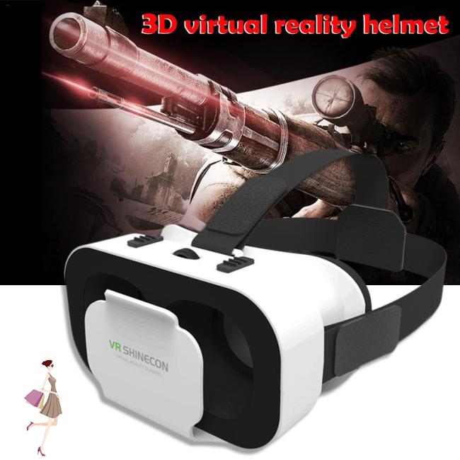 Hộp kính thực tế ảo xem phim 3D VR SHINECON G05A cho điện thoại 4.7-6.0 inch Android iOS