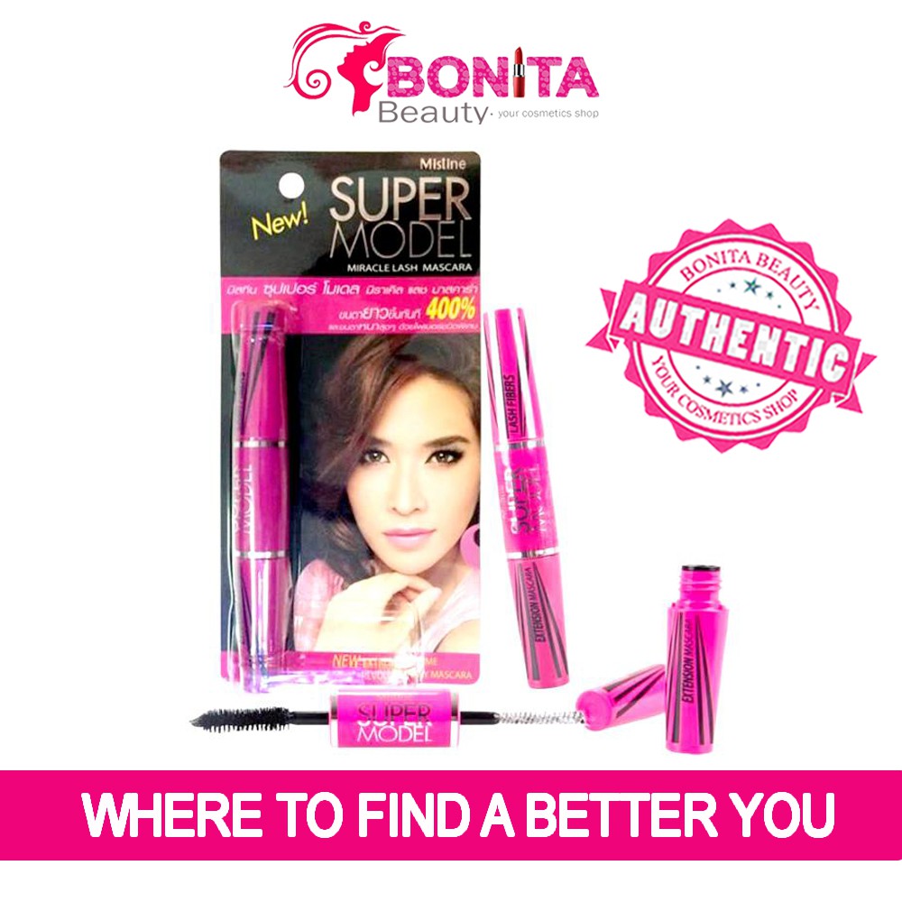 MASCARA 2 Đầu MISTINE SUPER MODEL