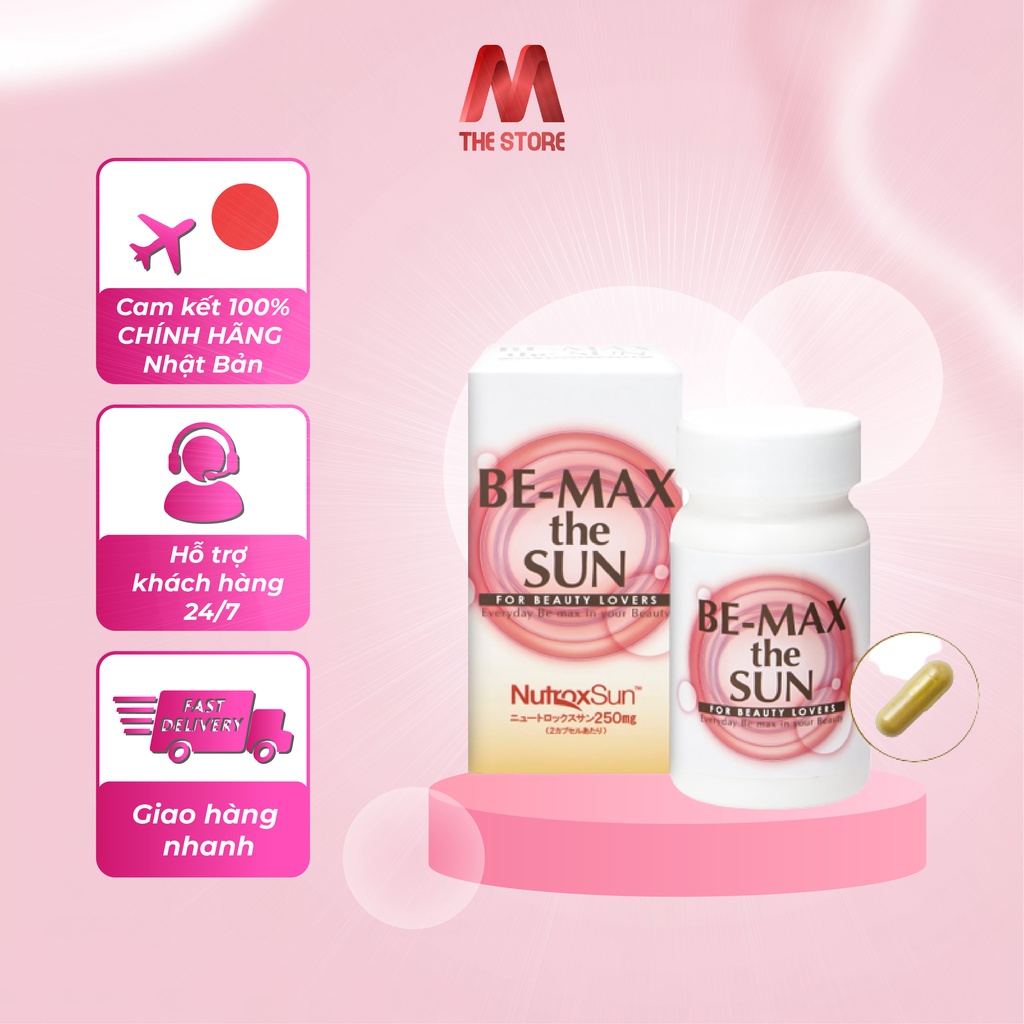 Viên uống chống nắng Be-Max The Sun 30 viên
