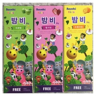 Kem đánh răng trẻ em Bambi 60g hàn quốc