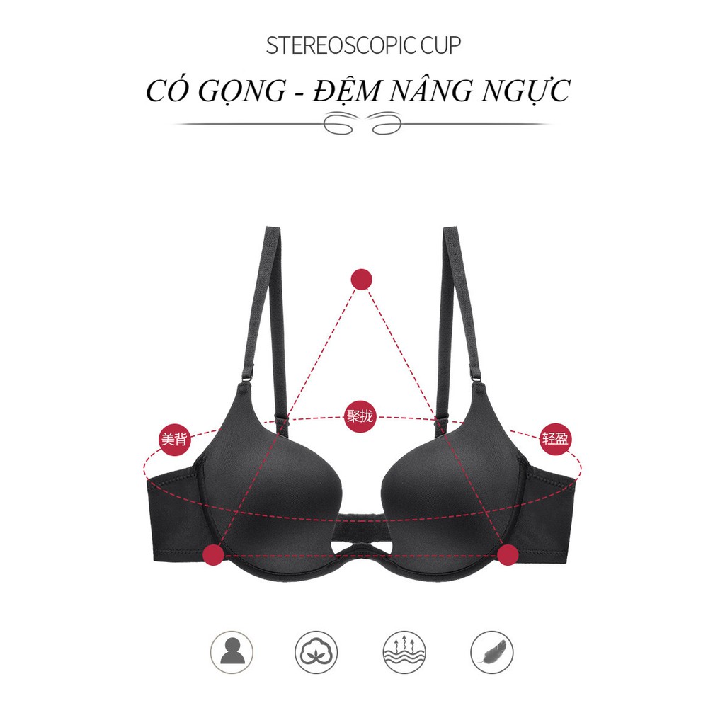 [Mã FAMARAL1 giảm 10K đơn 50K] Áo Lót Nâng Ngực Có Gọng Vanvene Khoét Sâu Chuyên Dụng Mặc Váy Áo Hở Lưng Gợi Cảm A867 | BigBuy360 - bigbuy360.vn