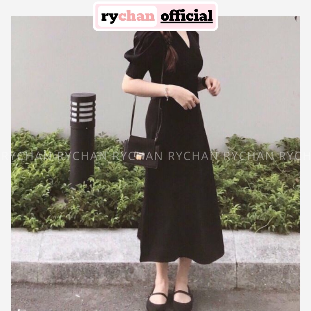 [ẢNH THẬT CUỐI] DM650 - Đầm Maxi Đi Du Lịch Tay Phồng Cổ Trụ Nhiều Màu