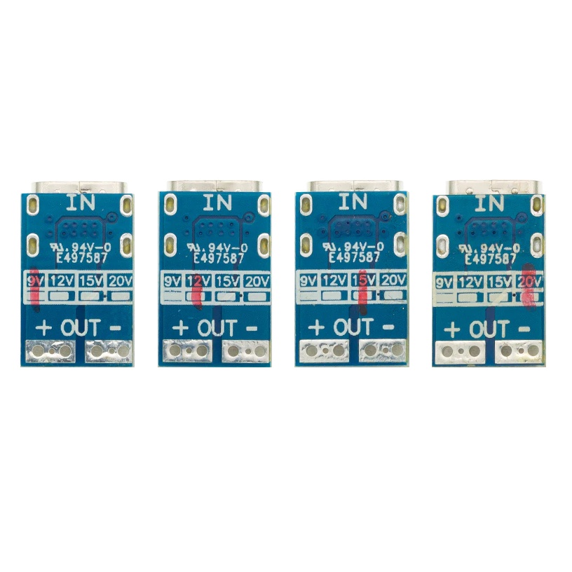 Mạch chuyển đổi PD2.0 PD3.0 module DC hỗ trợ QC4 đầu ra 9V 12V 15V 20V.