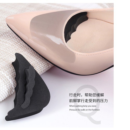 Lót mũi giày su non đệm êm ngón chân, có tác dụng giúp giảm size cho giày bị rộng – PK02