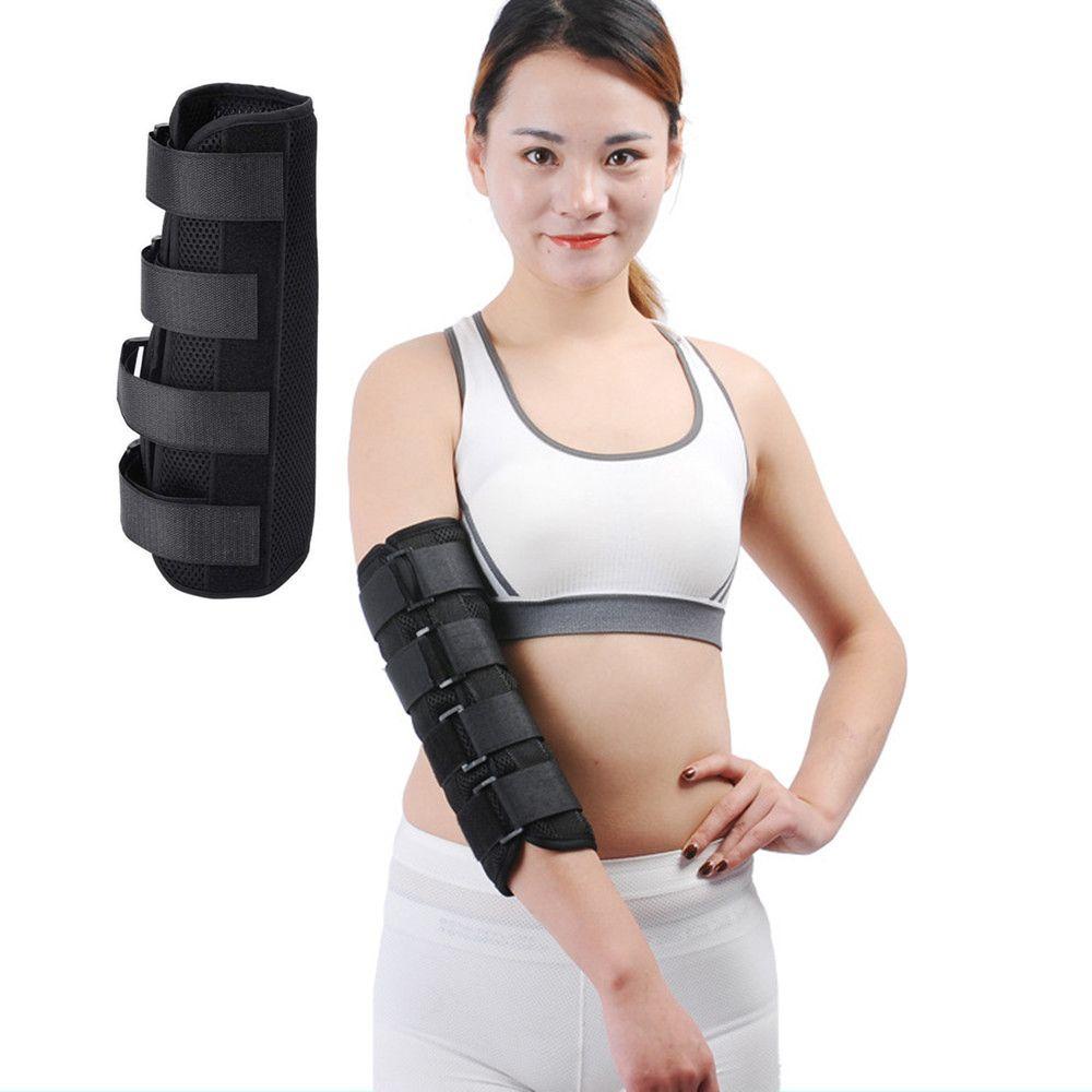 Đai Cố Định Khuỷu Tay Và Khuỷu Tay Phục Hồi Khớp Nối 3 Tấm Thép Cố Định Cho Người