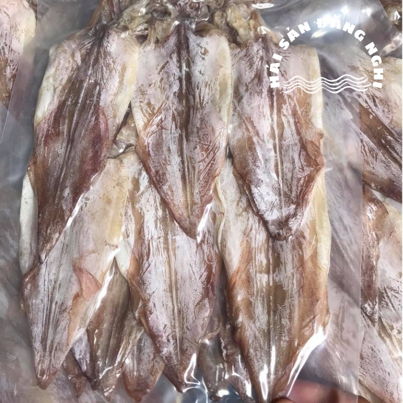 Mực Khô Câu size 60 con/kg Trắng Thơm Mềm Mới Chưa Lên Phấn - 500gr