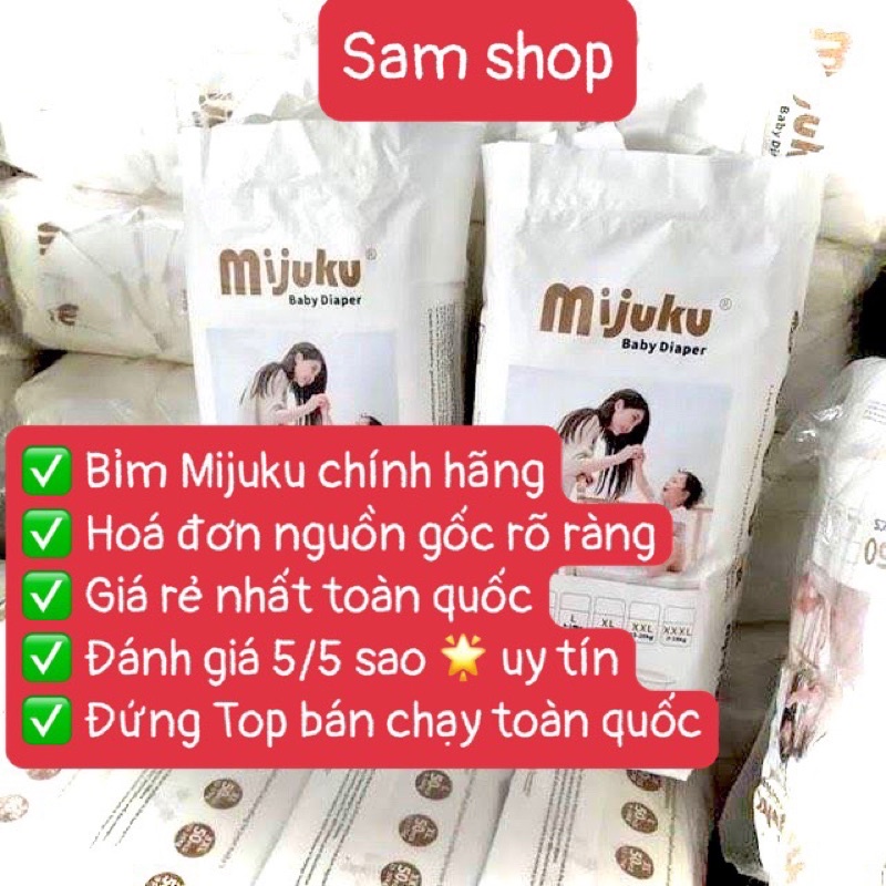 COMBO 100m bỉm quần xuất Nhật MIJUKU đủ size M/L/XL/XXL
