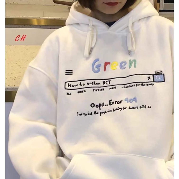 Áo hoodie GReen CH12