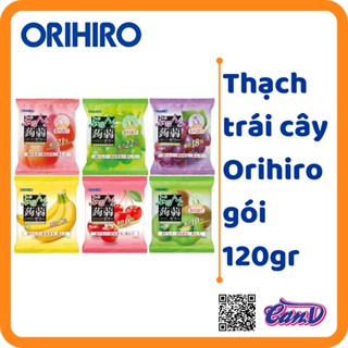 (12 vị) Thạch trái cây Orihiro gói 120gr
