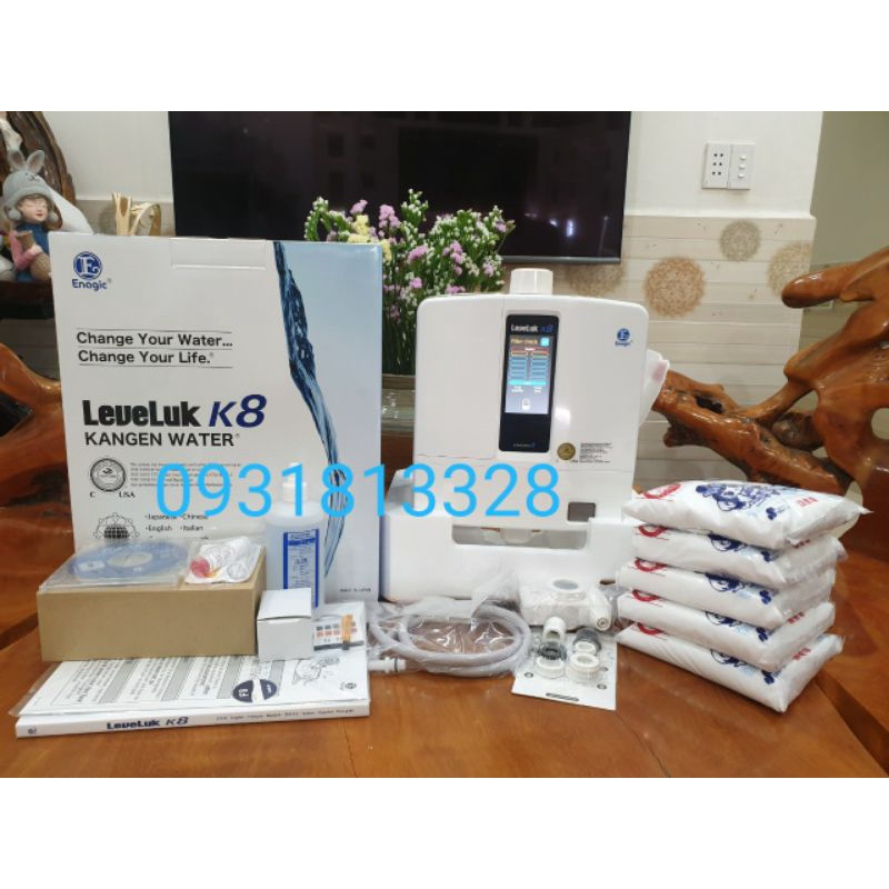 Muối tăng cường điện phân cho máy ion kiềm