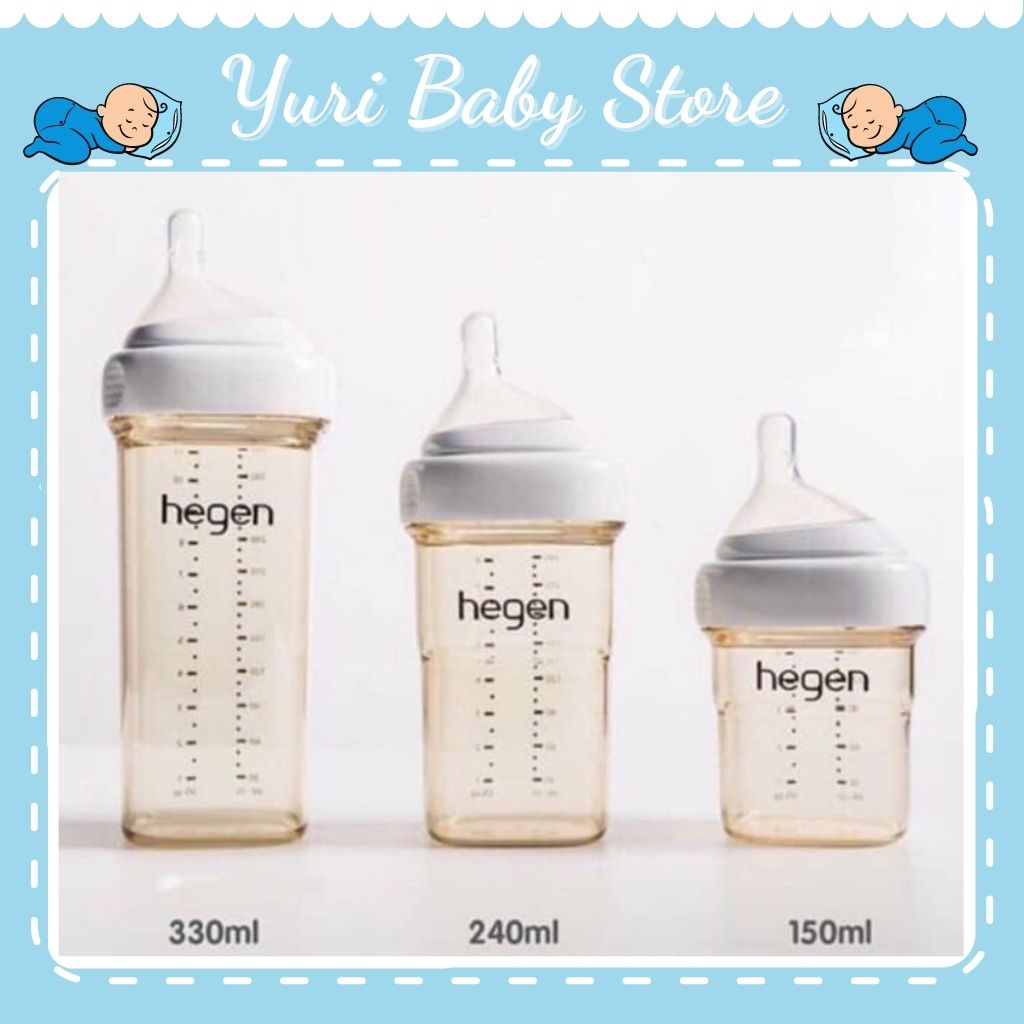 Bình sữa Hegen Fullbox nguyên hộp 60ml/150ml/240ml/330ml