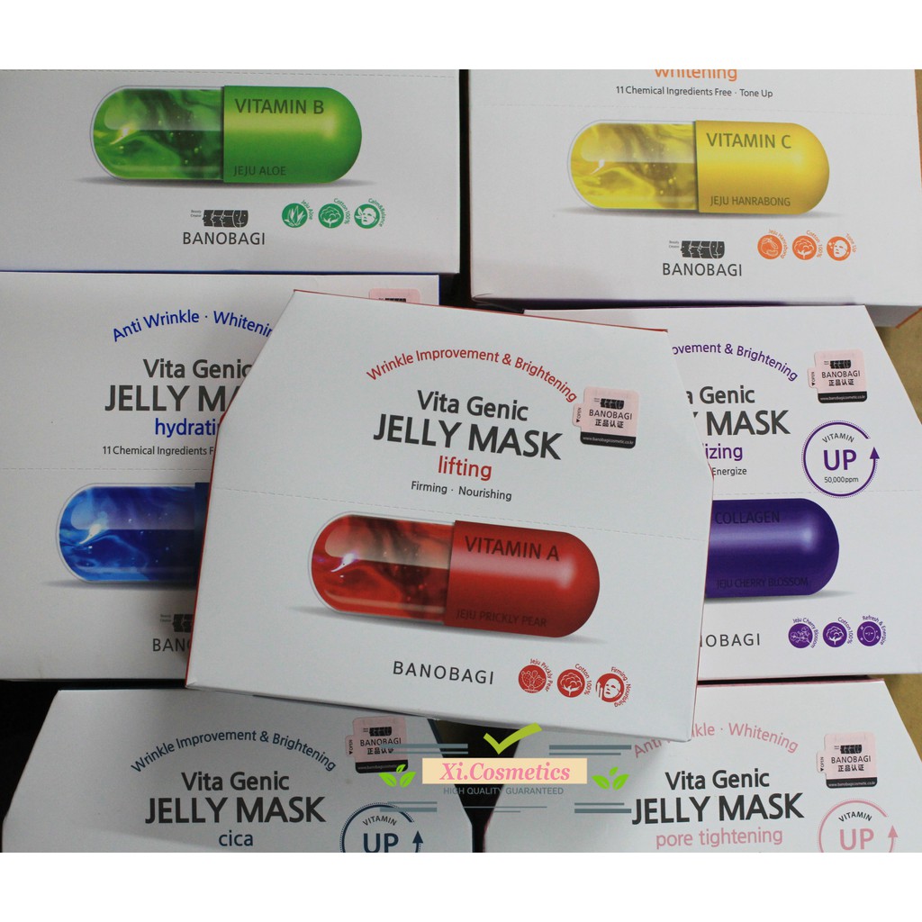 Mặt Nạ viên thuốc Vita Genic BANOBAGI JELLY MASK