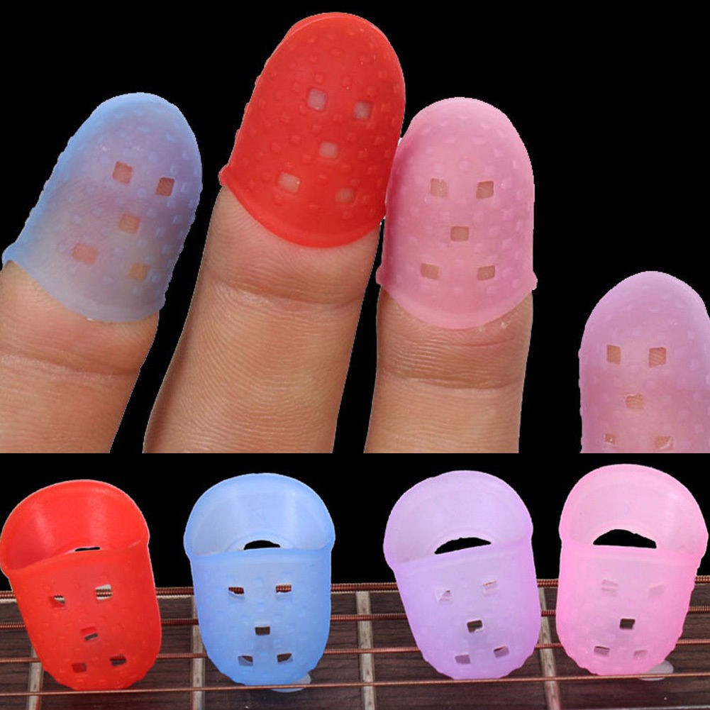 Bộ 4 vỏ bọc bảo vệ đầu ngón tay khi chơi đàn ghi ta