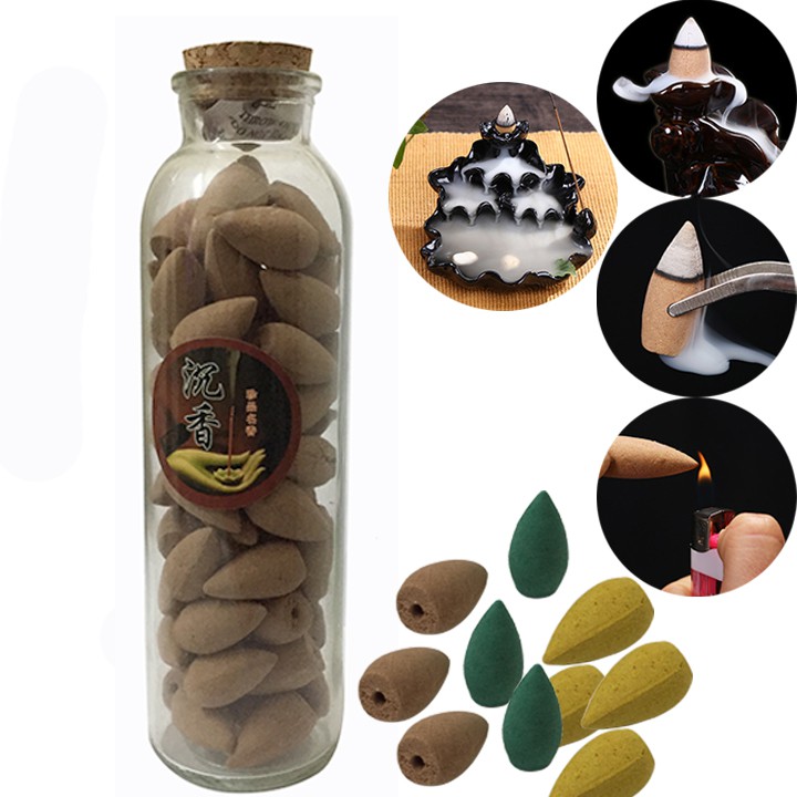 Trầm hương - Nụ trầm hương cao cấp khói ngược hương tự nhiên 100%