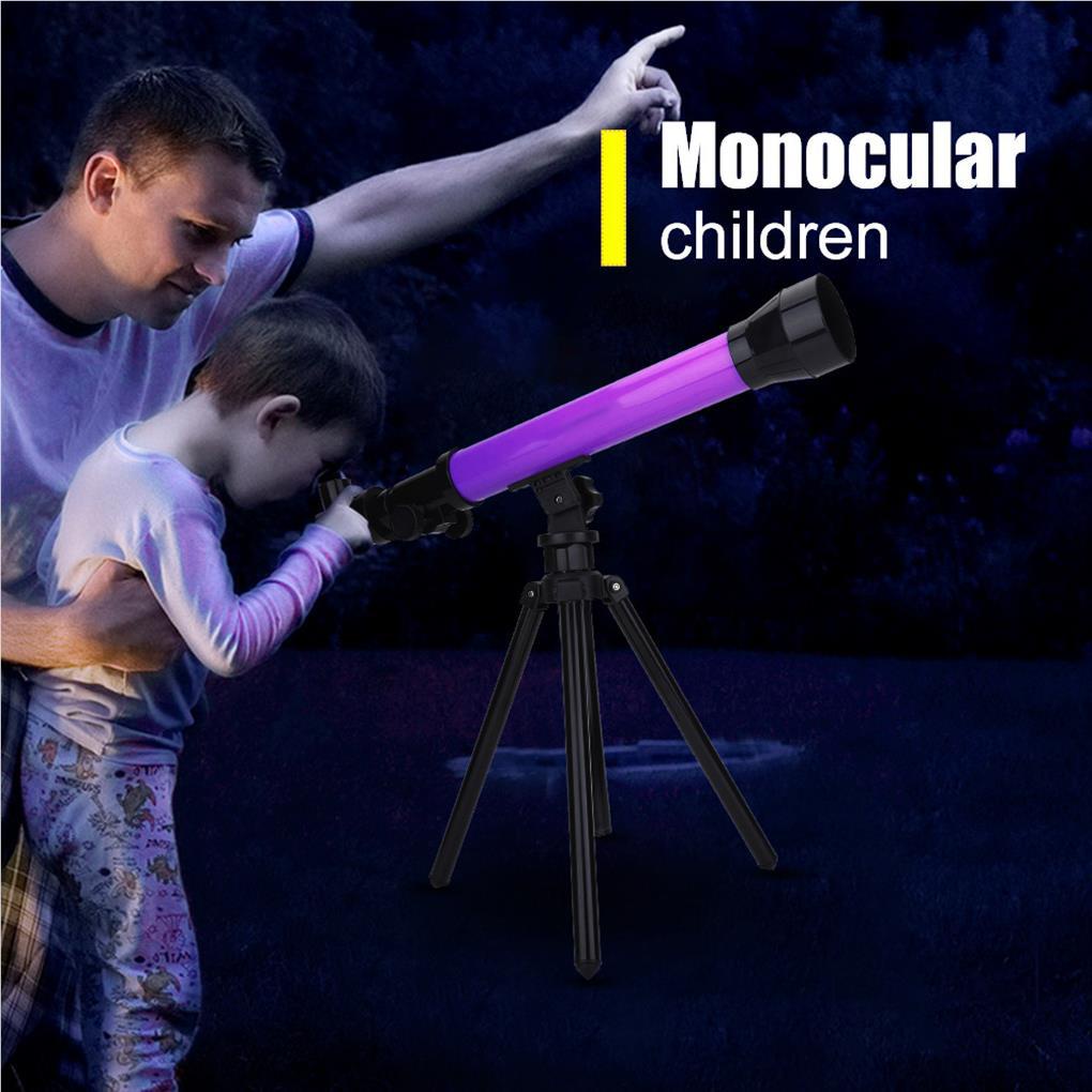 Ống Nhòm Một Mắt Cho Trẻ Em Kèm Tripod Màu Tím
