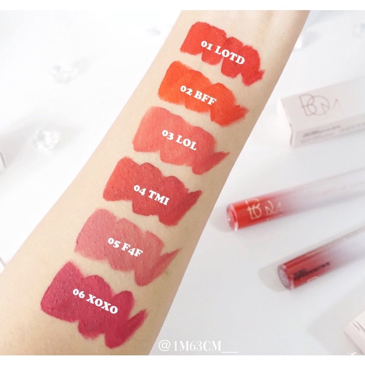 Son Kem Lì Lâu Trôi B.O.M Cosmetic OMG Lip Lacquer 4g