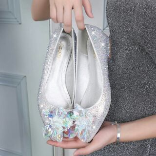 Giày cao gót công chúa pha lê big sz (35-45)