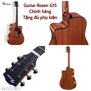 ĐÀN GUITAR ACOUSTIC ROSEN G15